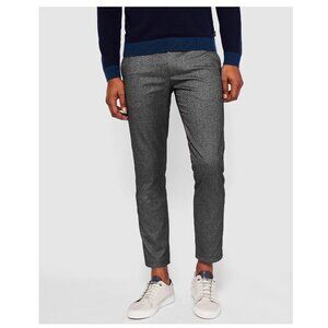 NWT Ted Baker Men's Debonair Plain Wool Pants Gray 38W x 34L $260 H348
